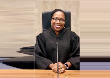Pleased the US has its first black female Supreme Court Justice?
