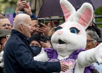 Are you glad a big bunny is preventing Joe from running his mouth?