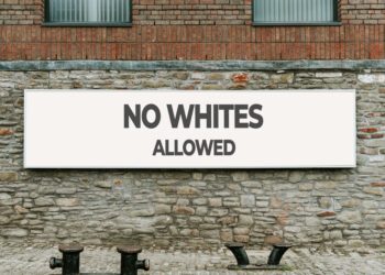 Is it OK to ban whites from common areas of college housing?