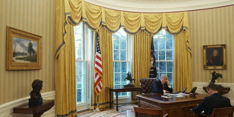 Trump Tells Who To Shut Up In Oval Office?