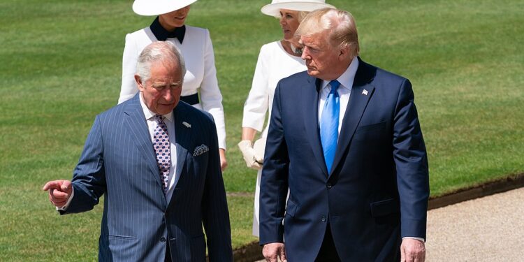 Trump Lands In London, Chaos Ensues