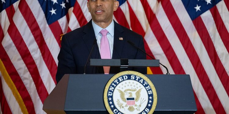 Jeffries Challenges Trump To A Fight?