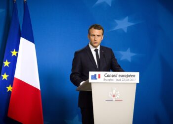 Macron Cries After Trump Attack