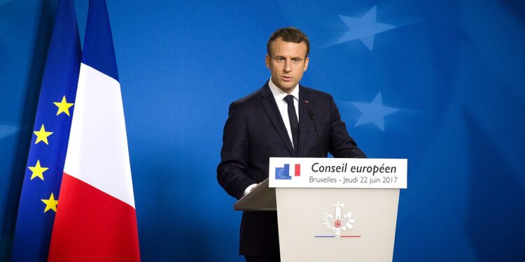 Macron Cries After Trump Attack